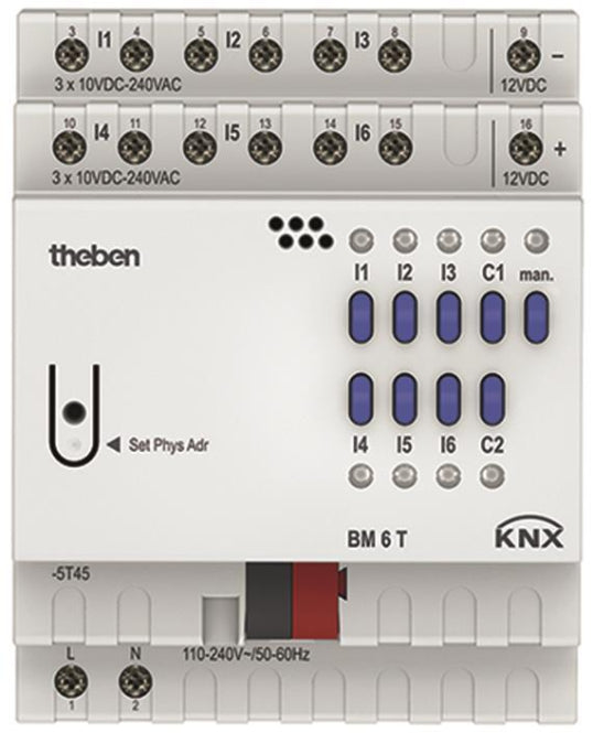 THEB KNX Binäreingang         BM 6 T KNX 6-fach