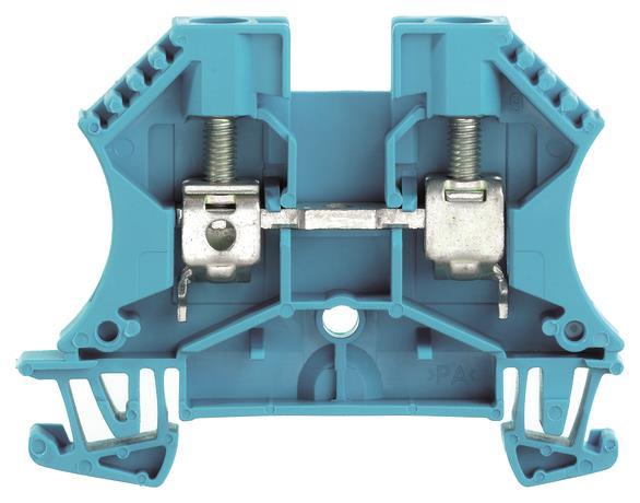 Weidmüller WDU 6 BL Durchgangsklemme 6qmm Schraubanschluss 1020280000