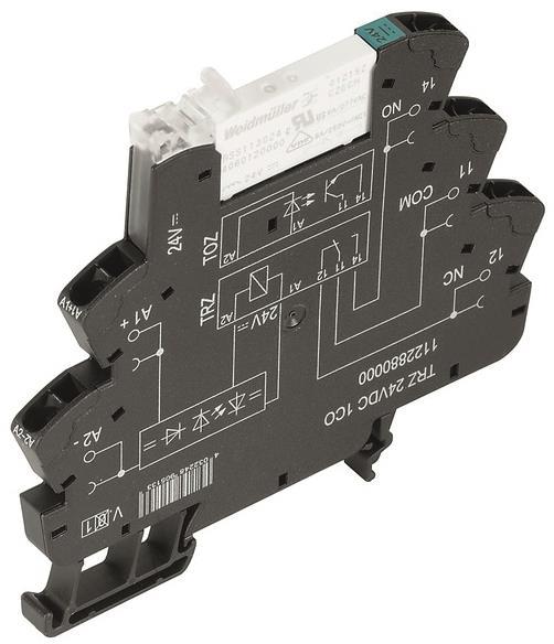 Weidmüller TRZ 24VDC 1CO Relaiskoppler 1We 24VDC 6A Zugfederan. 1122880000