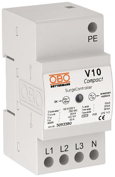 OBO V10 COMPACT 255 V10 Compact 255V 5093380