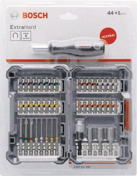 Bosch Pick&Click Set+Griff    2607017692 45-tlg.