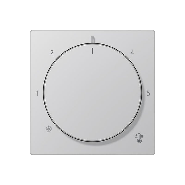 Jung Abdeckung f.Thermostat    A1749BFAL Aluminium